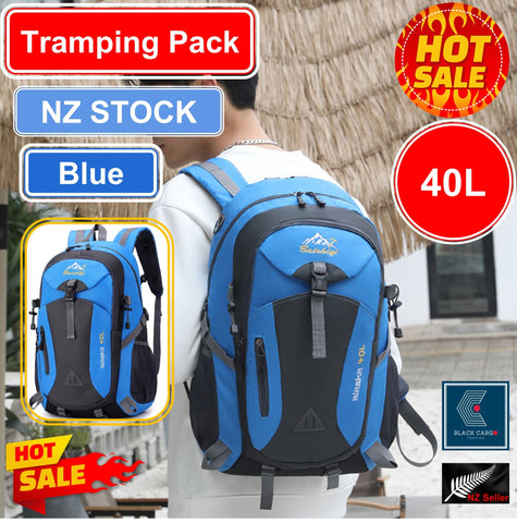 Tramping Pack 40L Back Pack Bag Blue