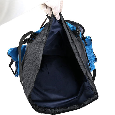 Camping Backpack Large Hiking Backpack for Travel Tramping Pack Bag Navy Blue