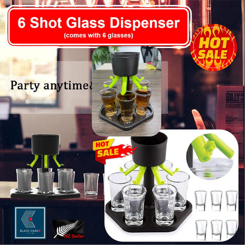 6 Shot Glass Dispenser - Referdeal