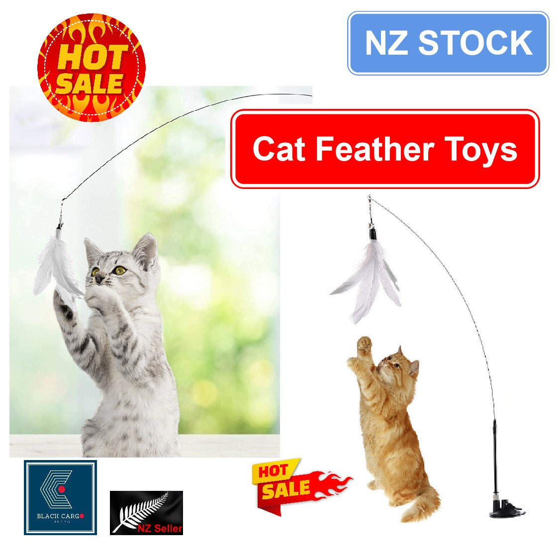 Cat Feather Toy - Referdeal
