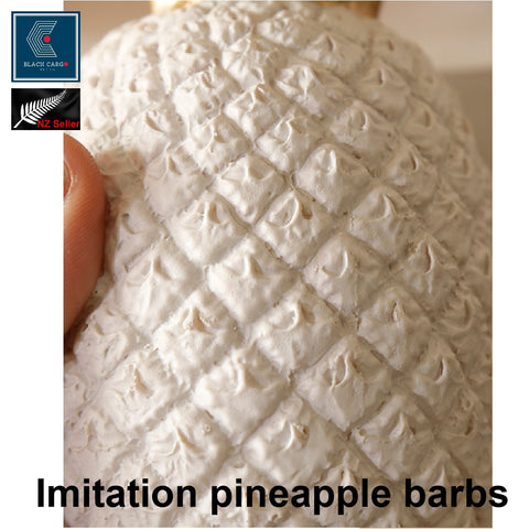 Medium Pineapple Figurines Sculpture Resin Innovative Decoration Home Staging Gold