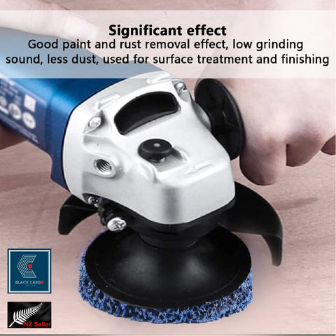 Abrasive Disc Wheel Paint Cleaner Rust Remover Oxidation for Angle Grinder 2Pcs - Referdeal