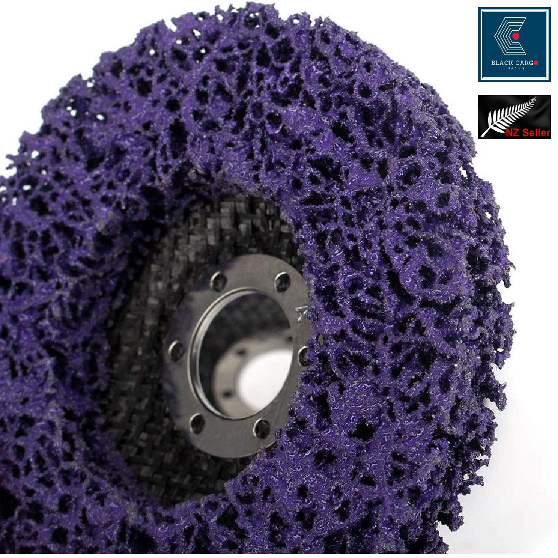 Abrasive Disc Wheel Paint Cleaner Rust Remover Oxidation for Angle Grinder 2Pcs - Referdeal