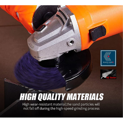 Abrasive Disc Wheel Paint Cleaner Rust Remover Oxidation for Angle Grinder 2Pcs - Referdeal