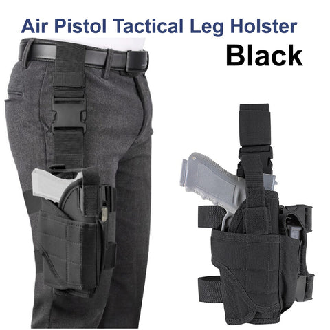 Airsoft Pistol Outdoor Tactical Leg Holster Pouch Black