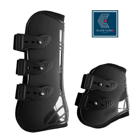 Horse Leg Protection Tendon Boots - Blue