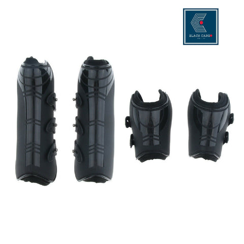 Horse Leg Protection Tendon Boots - Blue