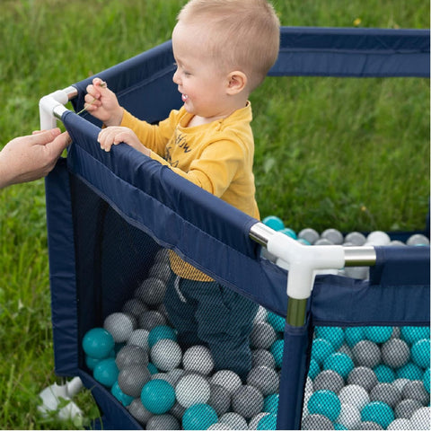 Portable Playpen Baby Safety Gate Play Pen Play Gym Mat 130cm