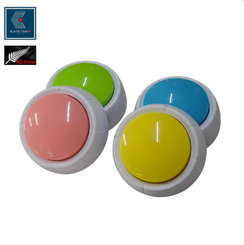 4Pack Dog training Voice Recording Button set Dog Buttons Training Buzzer