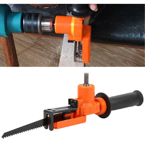 Cordless Reciprocating Saw Kit Saw Adapter Electric Drill Tool Attachment