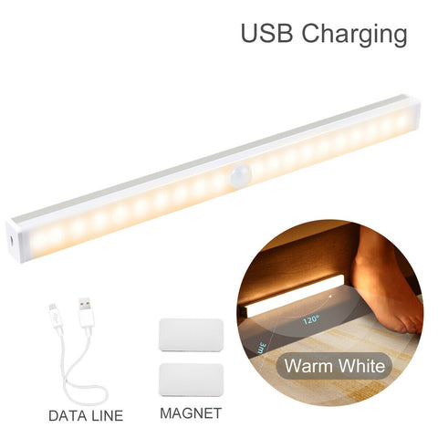 USB Rechargeable Wireless PIR Sensor Closet Light Night light