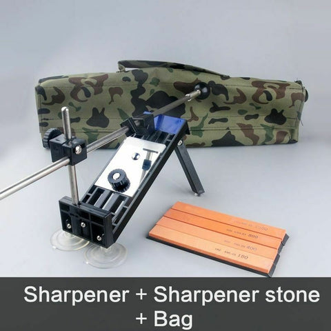 Hunting knives Sharpener Fix Angle with 4 Grinding Stones 180# 400# 800# 1500#