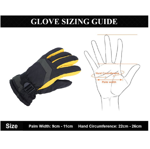 Ski Snowboard Gloves Waterproof Winter Warm Gloves