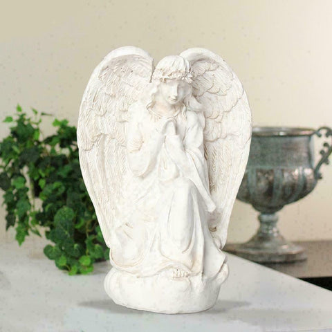 Solar Power Light- LED Praying Angel Garden Decorations Statues