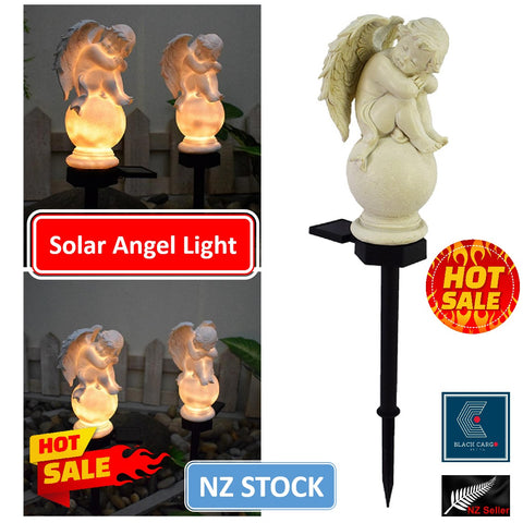 Solar Angel Light Statue Garden Waterproof Lamps Landscape Outdoor lights