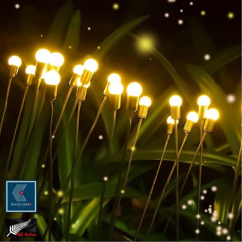 Solar Garden Lights set 10Pcs Firefly Bulb Lights Waterproof Garden Decoration