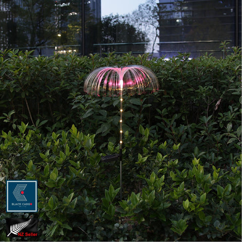 Solar Firework Lights 7 Color Changing Flowers Waterproof Garden Lights