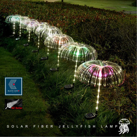 Solar Firework Lights 7 Color Changing Flowers Waterproof Garden Lights