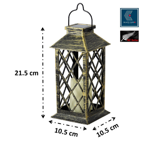 Solar Oil Lamp Lantern Medium