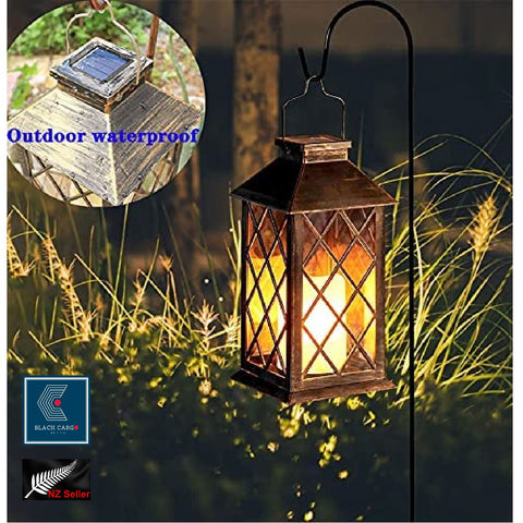 Solar Oil Lamp Lantern Medium