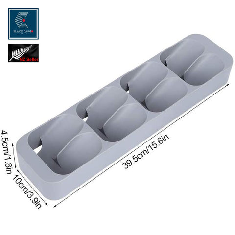 Spice Drawer Organizer Seasoning 4-Tier Rack Tray Insert for Kitchen Drawers