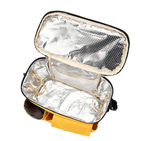Mummy Nappy Diaper Bag Universal Stroller Organizer Travel Mummy Bag - Yellow