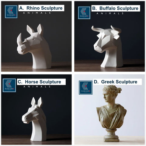 Bust Statue Sculpture Ornament - Female David - Referdeal