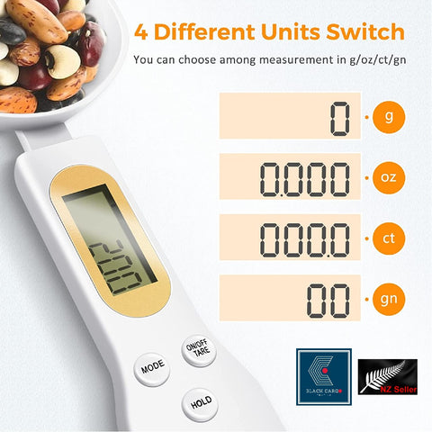 Digital Pet Dog Feeder with LCD Display Scale Spoon 500g/0.1g
