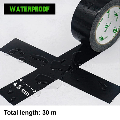 2Pack Duct Tape Gaffer Tape Cloth Tape Waterproof 48mm*30m