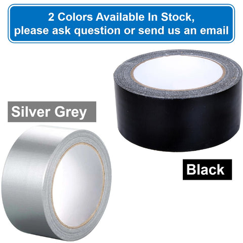 2Pack Duct Tape Gaffer Tape Cloth Tape Waterproof 48mm*30m