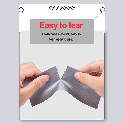 2Pack Duct Tape Gaffer Tape Cloth Tape Waterproof 48mm*30m