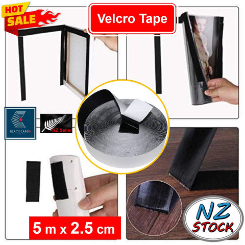 Heavy Duty Hook And Loop Adhesive Velcro Tape 25mm*5m