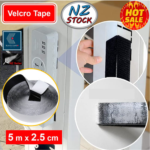 Heavy Duty Hook And Loop Adhesive Velcro Tape 25mm*5m