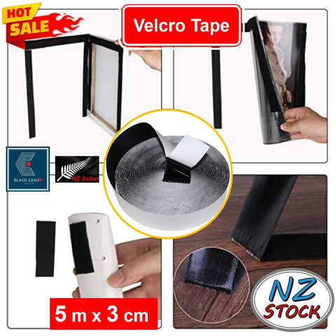 Hook And Loop Adhesive Velcro Tape 30mm*5m