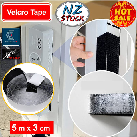 Hook And Loop Adhesive Velcro Tape 30mm*5m