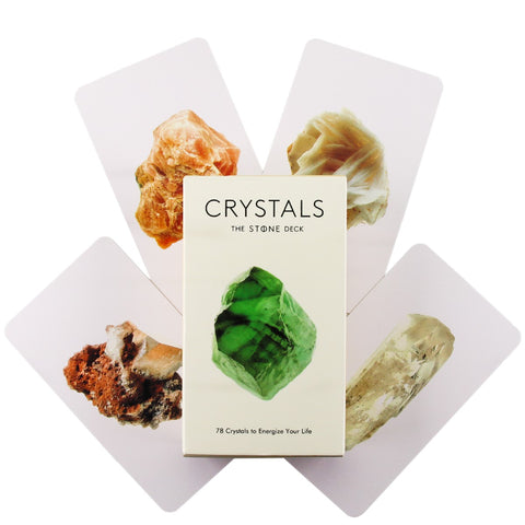 Tarot Cards Set Crystals The Stone Deck 78 Cards Oracle Cards Tarot Deck