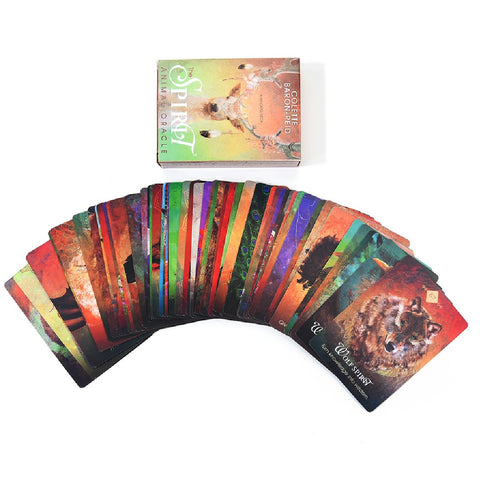 Tarot Cards Set The Spirit Animal Oracle Cards 68 Cards Oracle Cards Tarot Deck