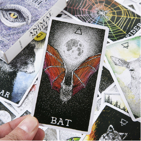 Tarot Cards Set Wild Animal Spirit Oracle 63 Cards Oracle Cards Tarot Deck