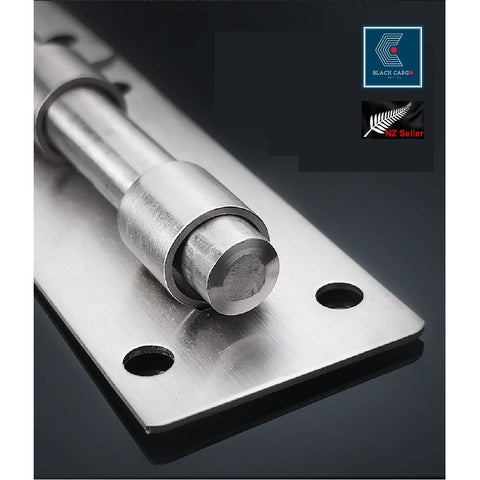 2Pcs Stainless Steel Door Latch Barrel Bolt Hasp Stapler Gate Safety Lock