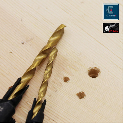 Wood Countersink Drill Bit Set 5Pcs #6-#14 HSS M2 Tapered Drill Bits