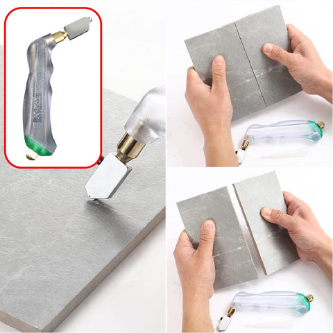 Heavy Duty Diamond Glass Cutters Tool for Thick Glass Tile Mirror Cutting 2-12mm