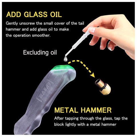 Heavy Duty Diamond Glass Cutters Tool for Thick Glass Tile Mirror Cutting 2-12mm