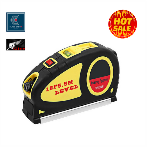 Cross Line Laser Tool with 550cm Tape Measure