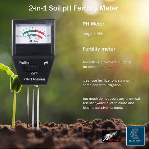Garden Lawn Indoor Plant Care Plant Water Soil Tester Fertility PH Tester