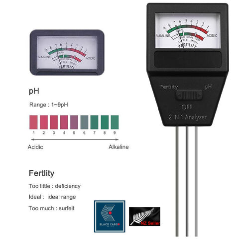 Garden Lawn Indoor Plant Care Plant Water Soil Tester Fertility PH Tester