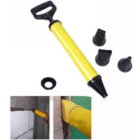 Portable Concrete Mixer Grout Tools 4 Nozzles For Cement Caulking Concrete Brick layers