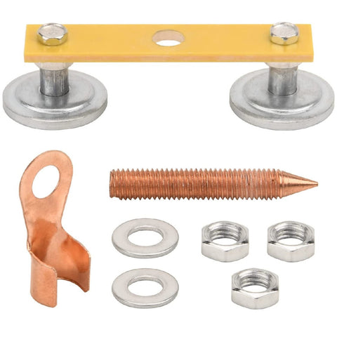 Magnetic Welding Support Ground Clamp Tools Welding Double Magnet Head
