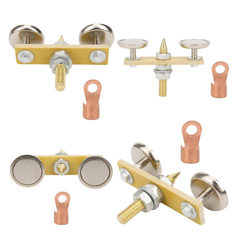 Magnetic Welding Support Ground Clamp Tools Welding Double Magnet Head