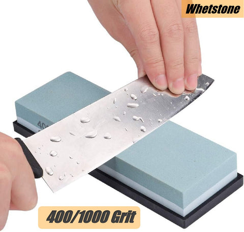 Whetstone Sharpening Stone 400/1000 Grit Knife Sharpen Wet Stone Oil Stone