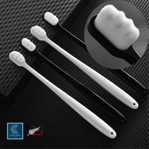 10Pack Adult Ultra Soft Toothbrush Micro Nano 20000 Soft Bristles